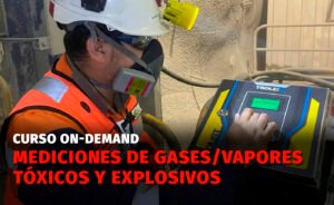 Mediciones de gases/vapores tóxicos y explosivos