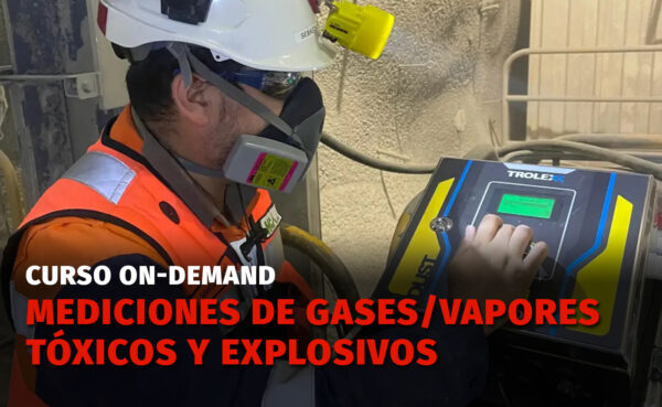 Mediciones de gases/vapores tóxicos y explosivos